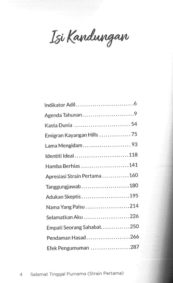 Teme Abdullah - Selamat Tinggal Purnama: Strain Pertama & Kedua